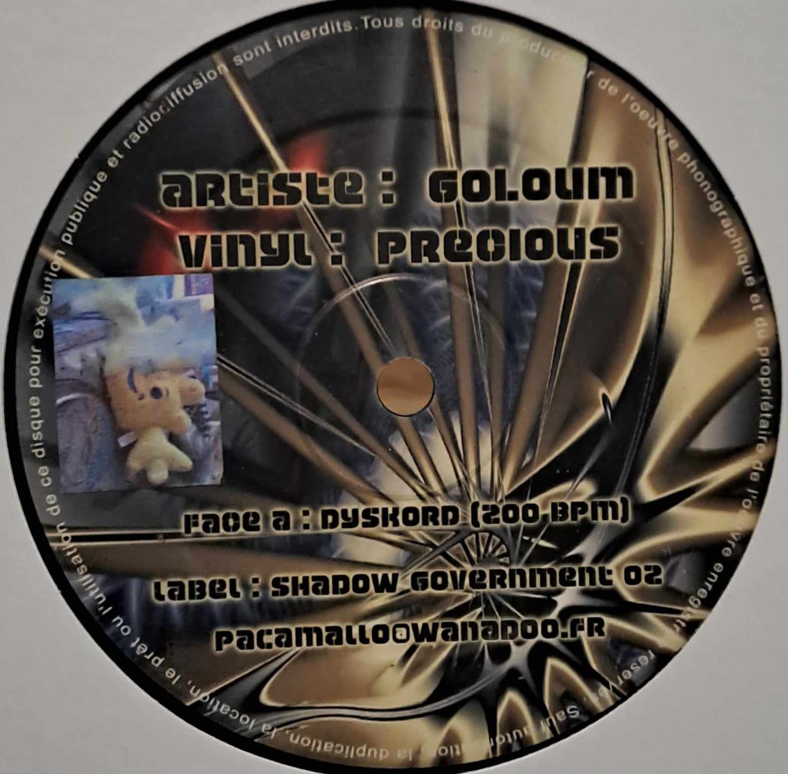 Shadow Government 02 - vinyle freetekno
